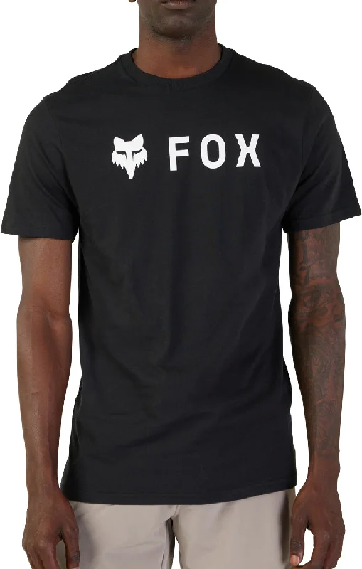 Gorgeous Crystal Design Fox Absolute Premium Short Sleeve Mens Cycling Jersey - Black