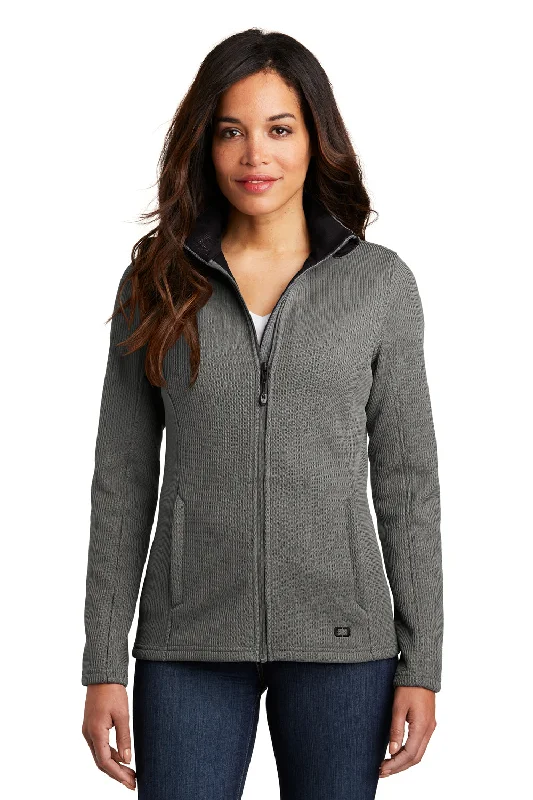 Elegant Lace Style Ogio Womens Grit Full Zip Fleece Jacket - Gear Grey