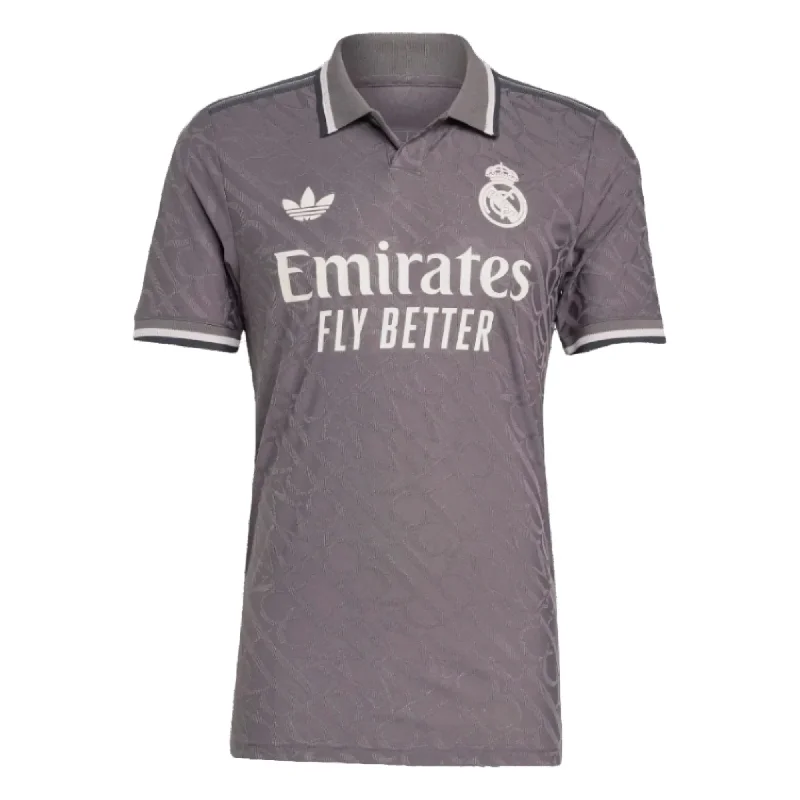 Romantic Off-Shoulder Style Adidas Men's Real Madrid Authentic 3rd Jersey 24/25