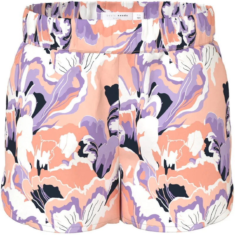 Gorgeous Deep V Skirt Name It Peach Parfait Flower Vinaya Shorts Noos