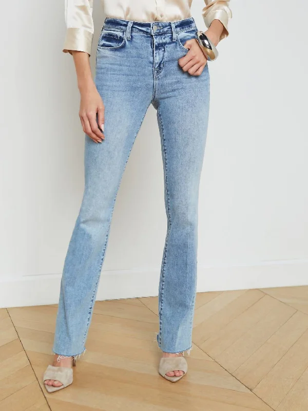 Casual Simple Style Ruth Straight-Leg Jean In Loyola