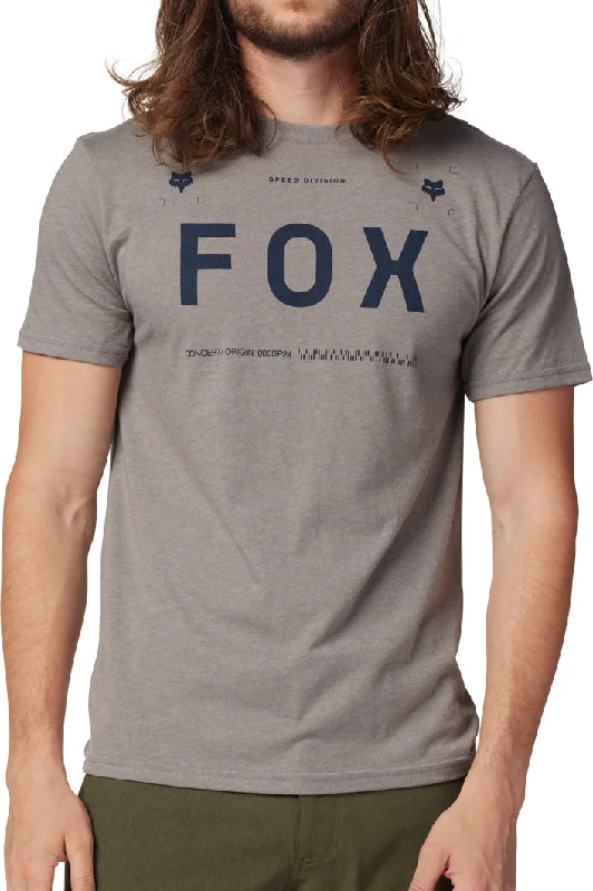 Gorgeous High-End Feeling Fox Aviation Premium Short Sleeve Mens Cycling Jersey - Grey