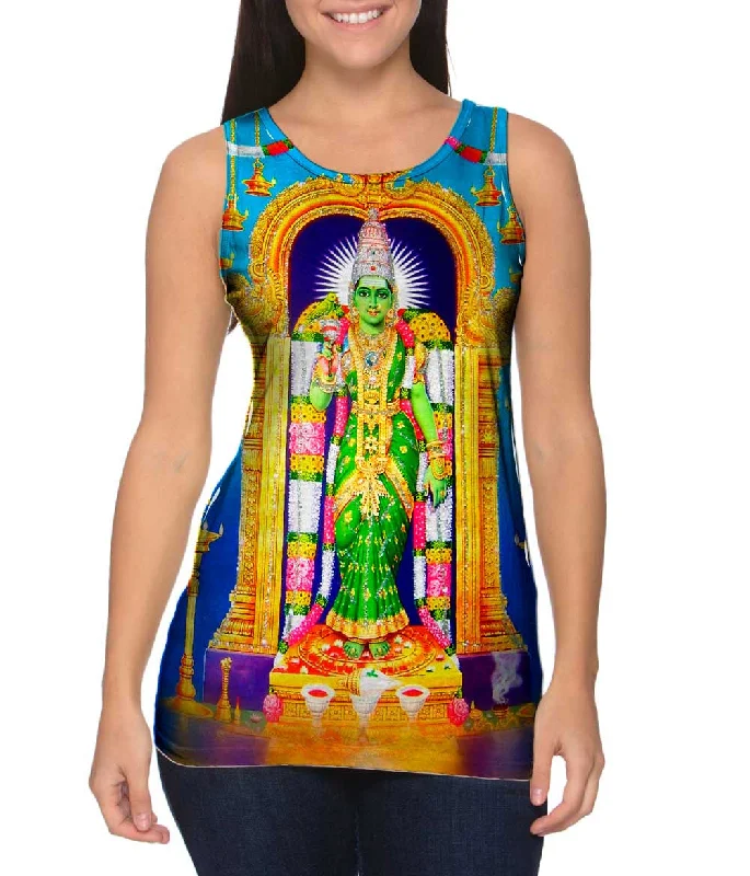 Romantic Wave Skirt India - "Goddess Meenakshi"