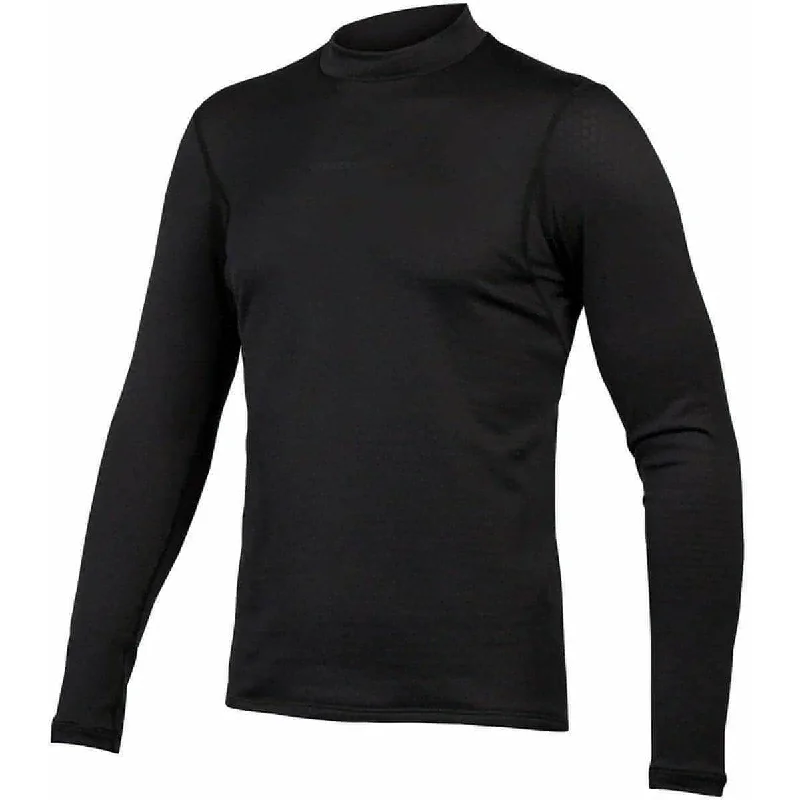 Simple And Generous Style Endura Transloft Long Sleeve Mens Cycling Base Layer - Black