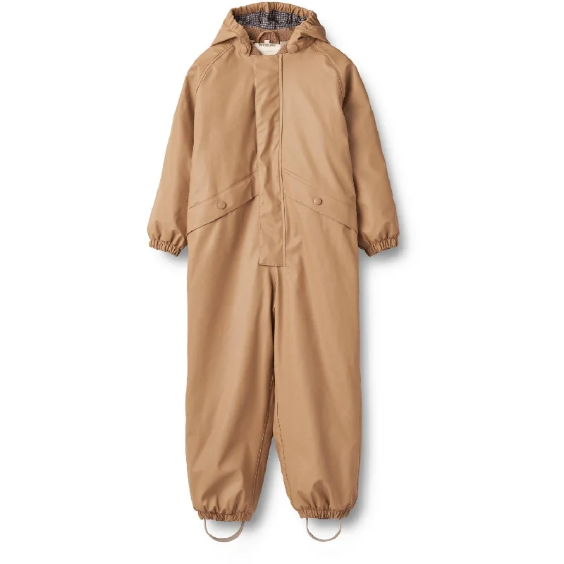 Romantic Chiffon Style Wheat Cappuccino Thermo Rainsuit Aiko