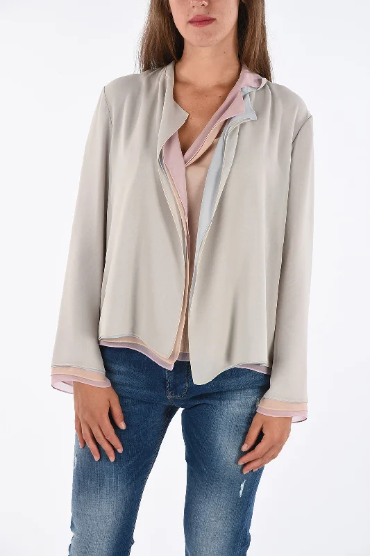 Casual Summer Style Armani GIORGIO ARMANI Silk Cardigan