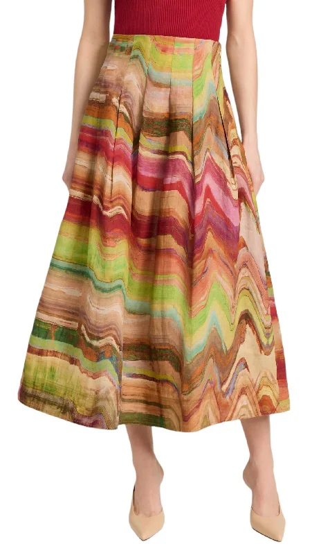 Swing Style Alessandra Skirt In Canyon Sunset