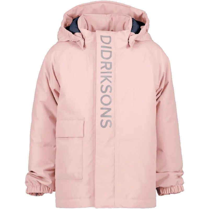 Sports Vitality Didriksons Dusty Pink Talvi Kids Jacket