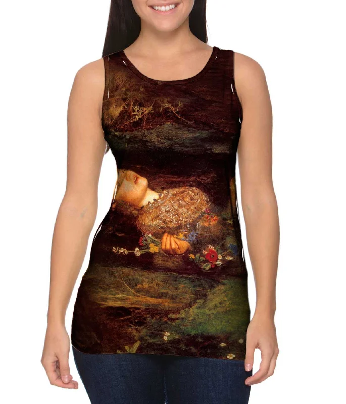 Romantic Off-Shoulder Style J John Everett Millais - "Ophelia"