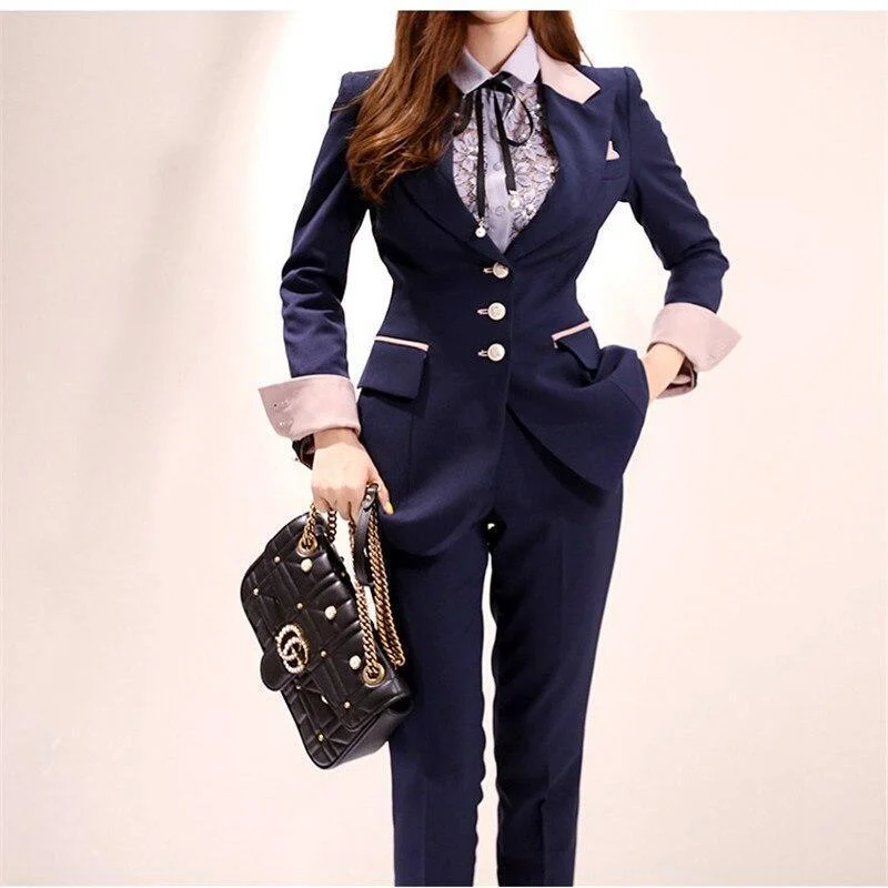 Gorgeous Wedding Style Runway Fashion Ladies Pantsuits