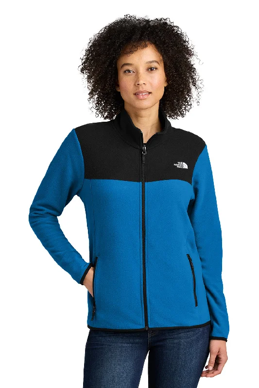 Rock Short Style The North Face Womens Glacier Fleece Full Zip Jacket - Hero Blue/Black - New