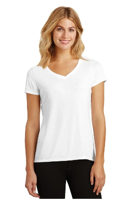 Simple Fashion District DM1350L: Women's Perfect Tri V-Neck Tee