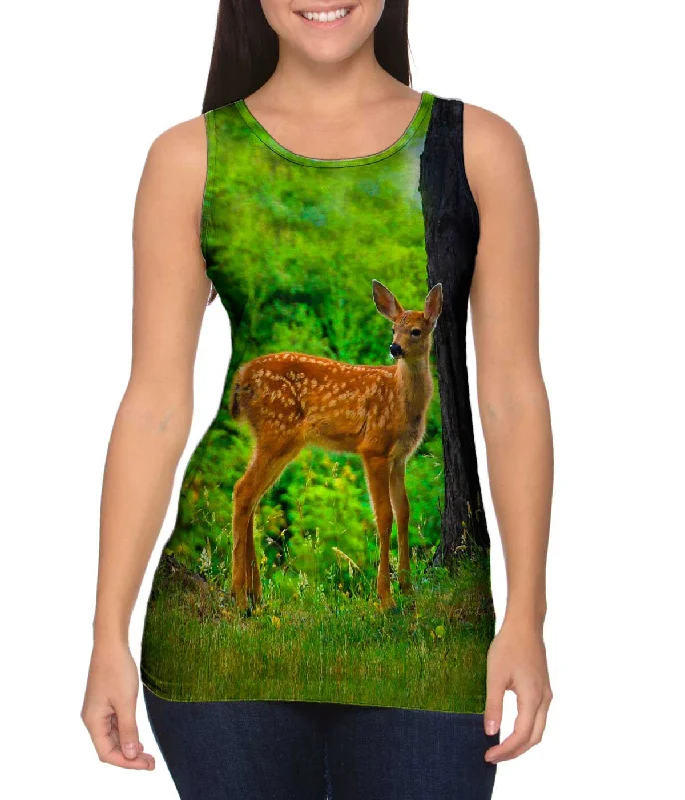 Simple Design Skirt Nimble Deer