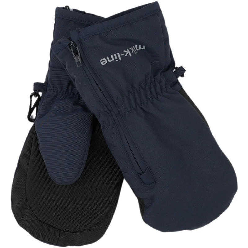 Sports Litigation Style Mikk-Line Blue Nights Nylon Mittens