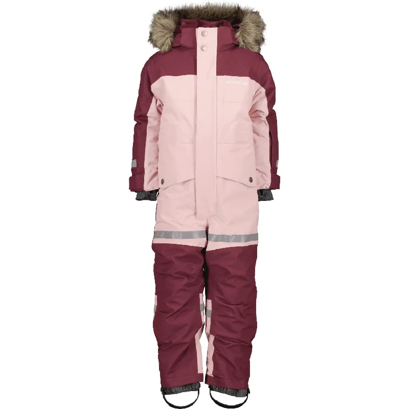 Gorgeous Flow Feeling Didriksons Dusty Pink Bjärven Kids Coverall 8