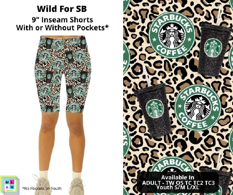 Leisure Time Wild For SB Shorts w/ Pockets