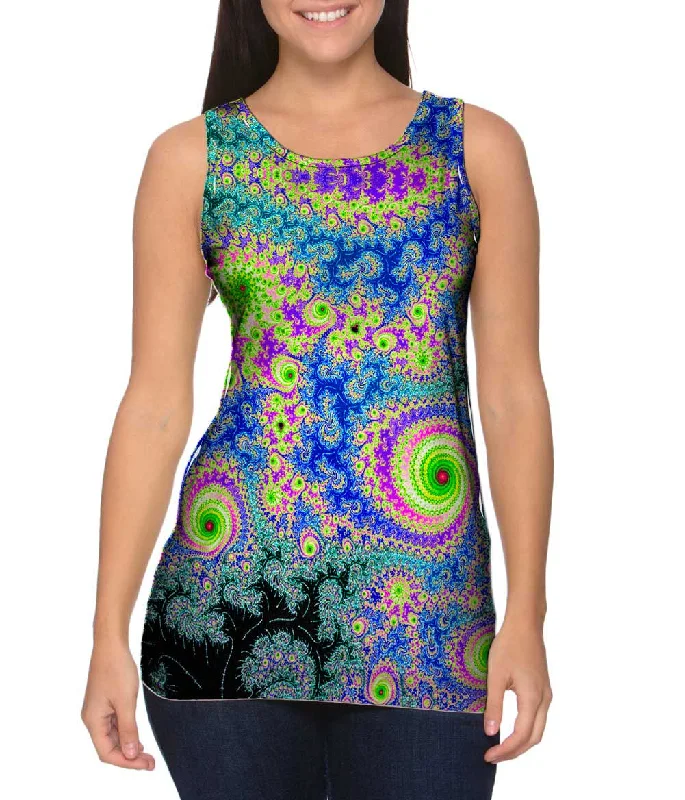 Casual Fit Style Islands Of Consciousness Fractal