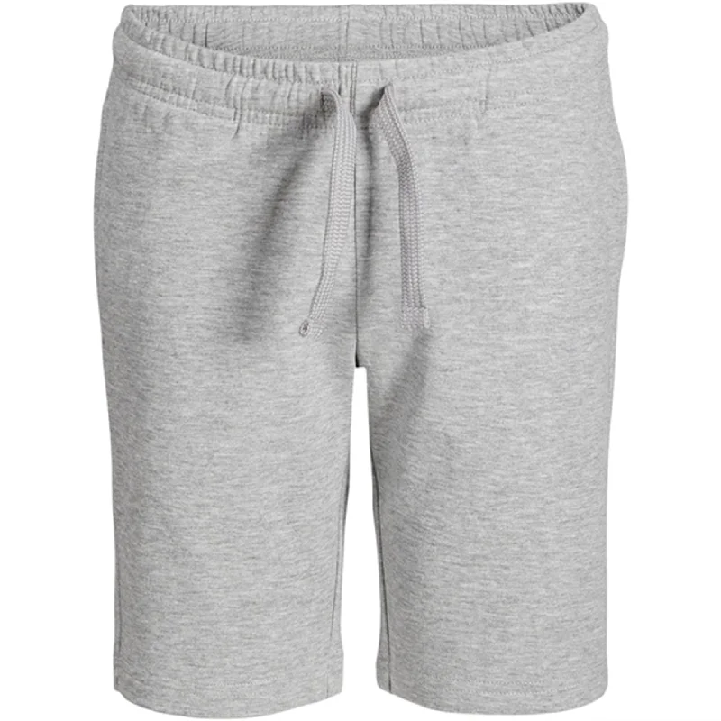 Elegant And Noble Style Jack & Jones Junior Light Grey Melange Basic Sweat Shorts