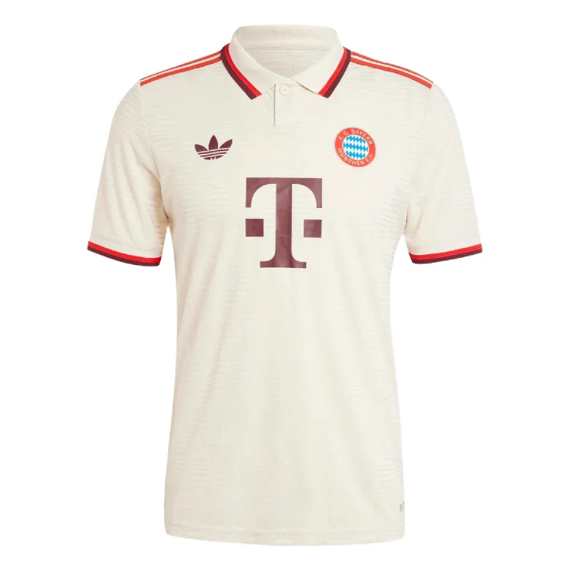 Elegant Lace Style Adidas Men's FC Bayern Munich 3rd Authentic Jersey 24/25