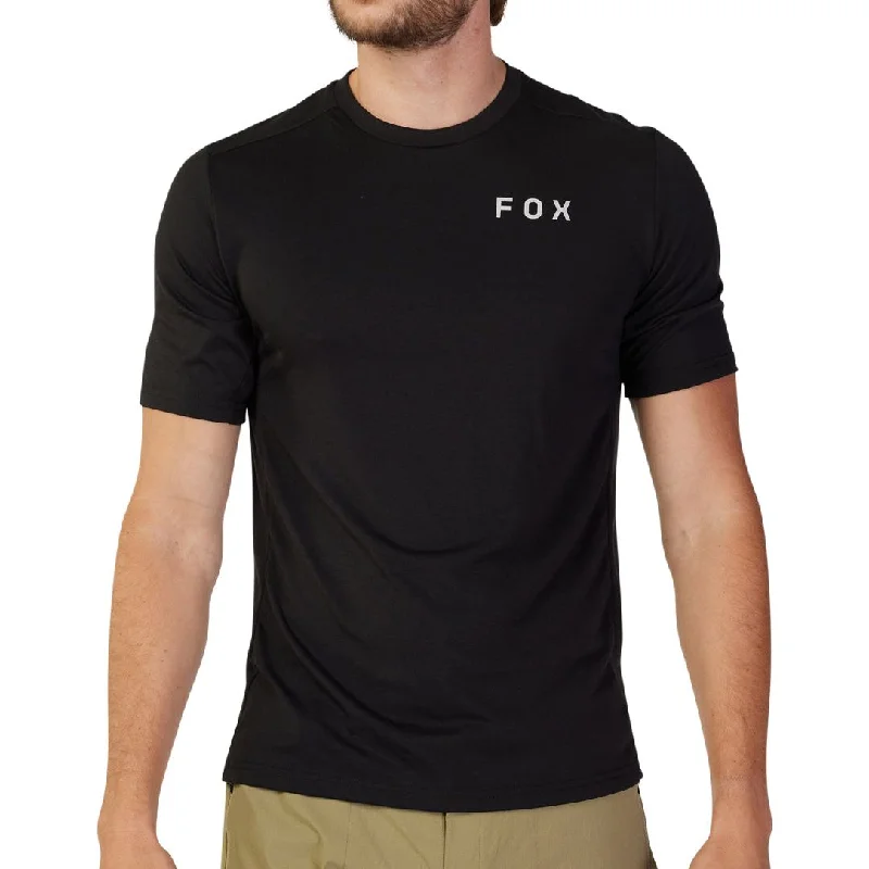 Sports Comfort Style Fox Ranger Alyn DriRelease Short Sleeve Mens Cycling Jersey - Black