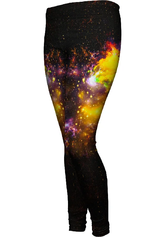 Gorgeous Long Skirt Space Galaxy Tusk