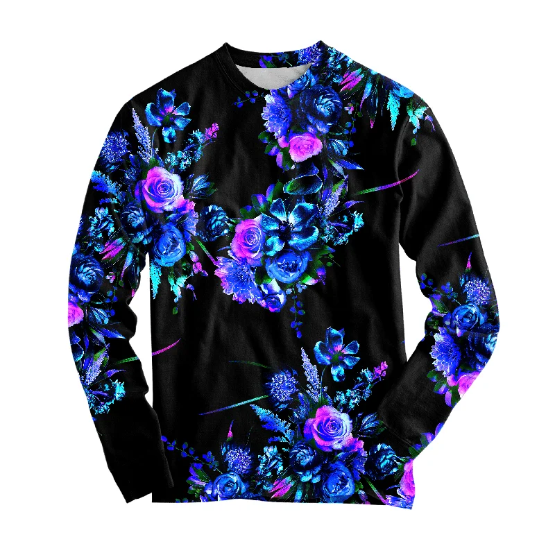 Elegant And Noble Style Midnight Garden Long Sleeve