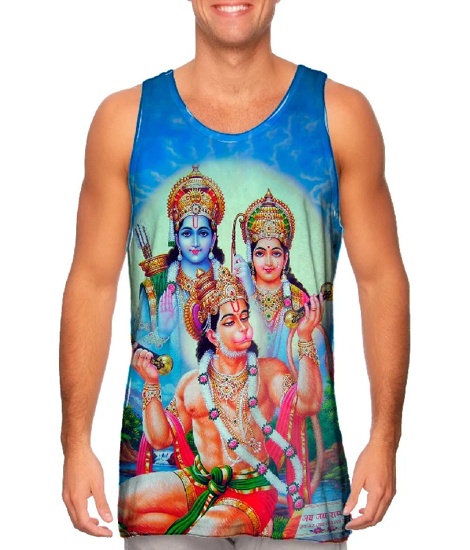 Sports High Waist Style India - "Hindu Monkey God"