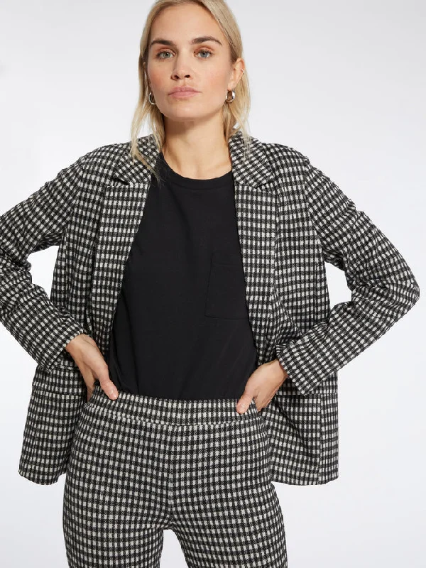 Elegant Slim Style Bryce Knit Blazer