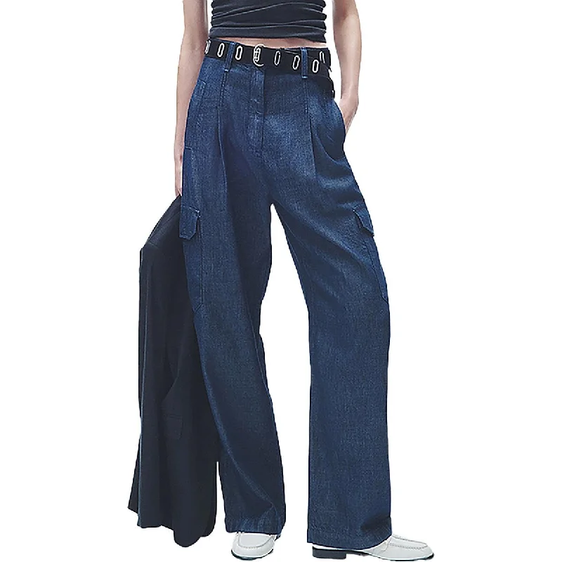 Elegant Long Skirt Rag & Bone Jeans Womens Cargo Wide Leg Wide Leg Jeans