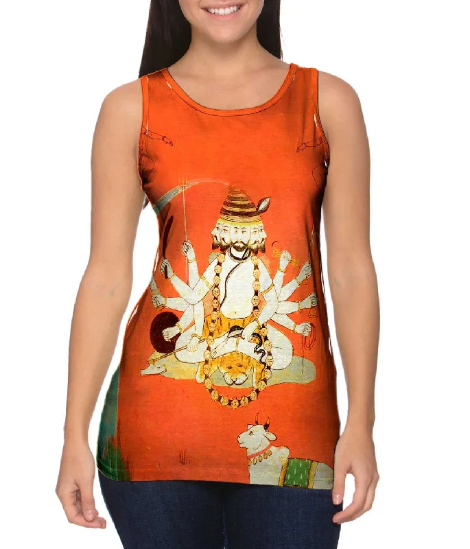 Gorgeous Print Style India - "Shiva With Sacred Bull"