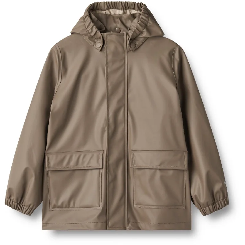 Casual Summer Style Wheat Dry Wood Rainwear Ollo Jacket