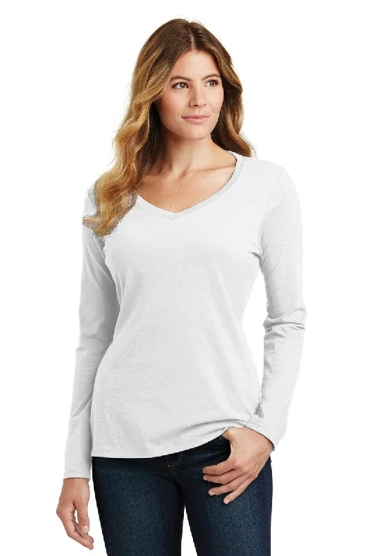 Gorgeous Sequin Style Port & Company ®  Ladies Long Sleeve Fan Favorite V-Neck Tee. LPC450VLS