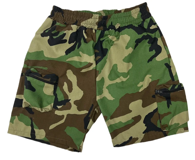 Simple Classic Style 6-PF Cargo Shorts