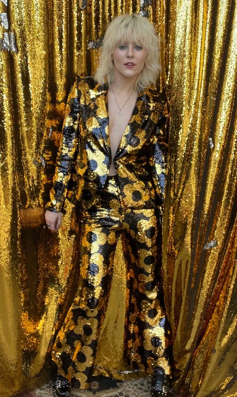 Sports Jumpsuit Any Old Iron Mini Quantastic Gold Suit