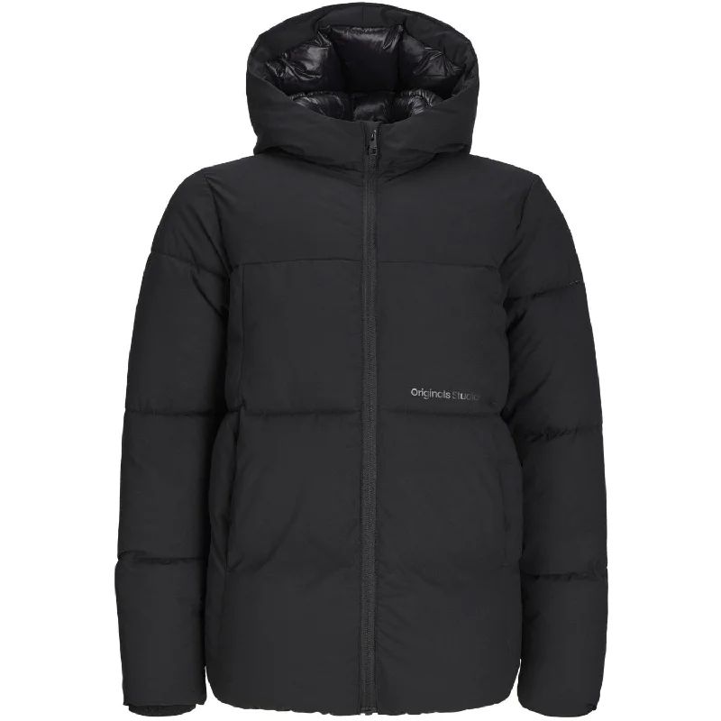 Simple And Color Jack & Jones Junior Black Jorvesterbro Puffer Jacket