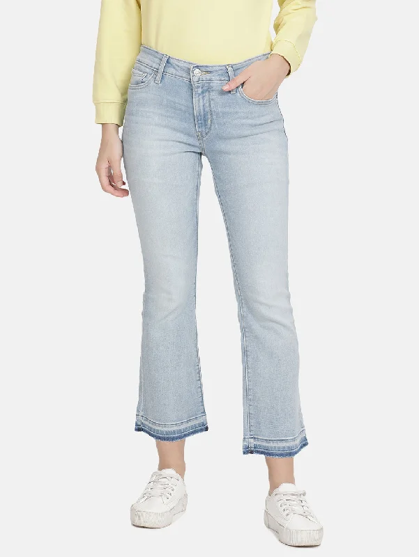 Elegant And Luxurious Feeling Women's 715 Bootcut Jeans