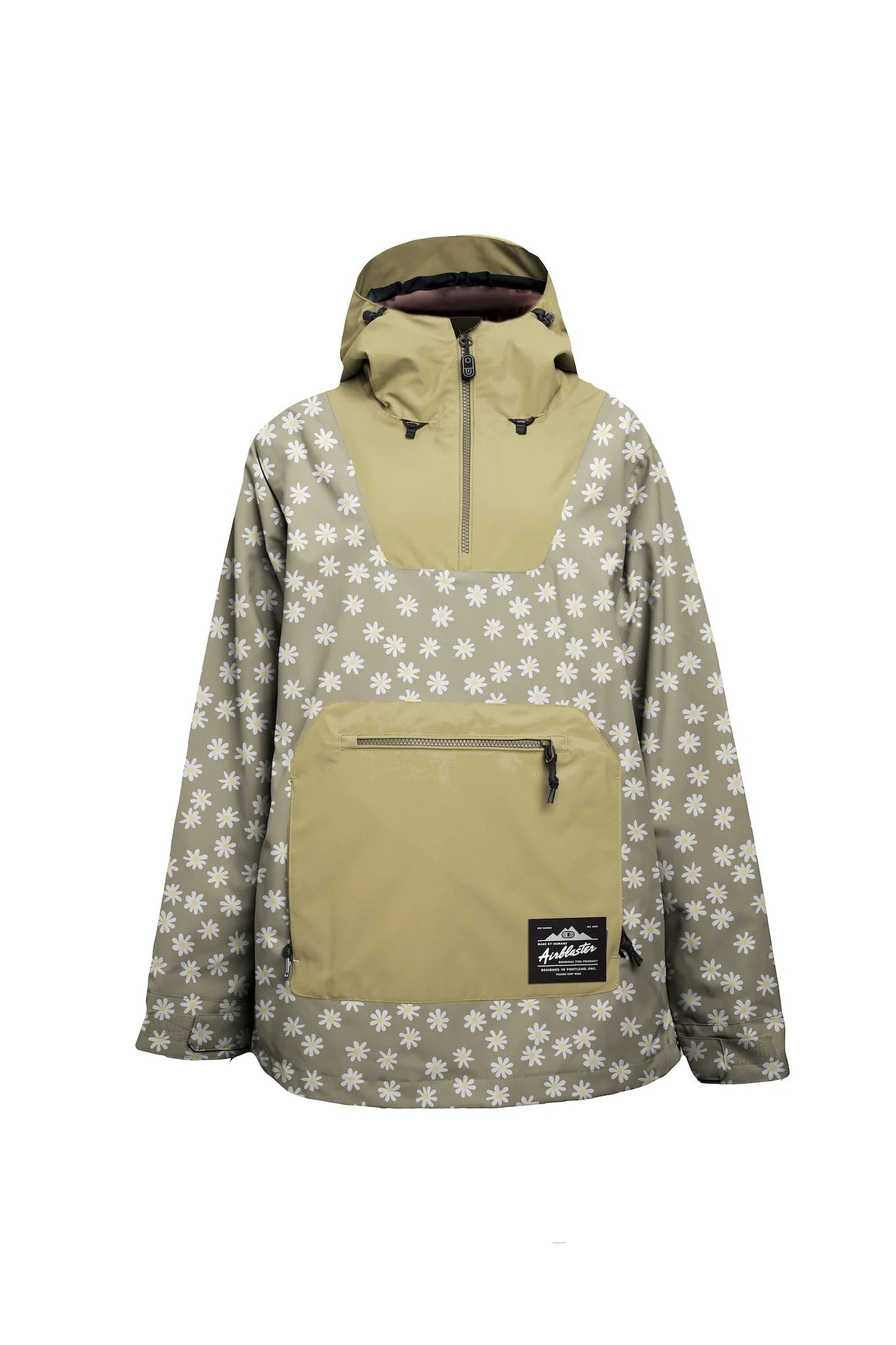 Swing Style Airblaster Freedom Pullover - Tan Daisy