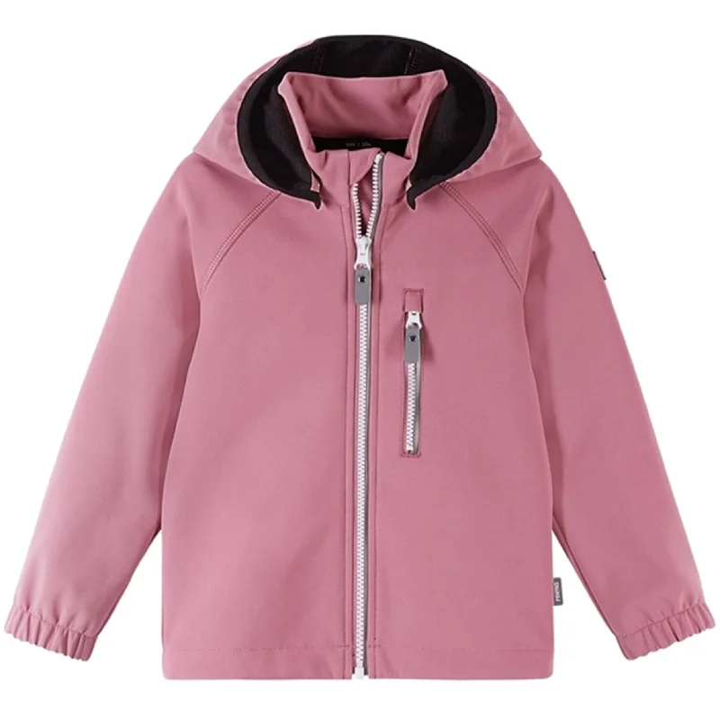 Sports Suit Style Reima Softshell Jacket Vantti Blush Rose