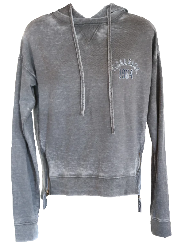 Sports Suit Style Flora-Bama Ladies Hoodie w/ Side Zippers