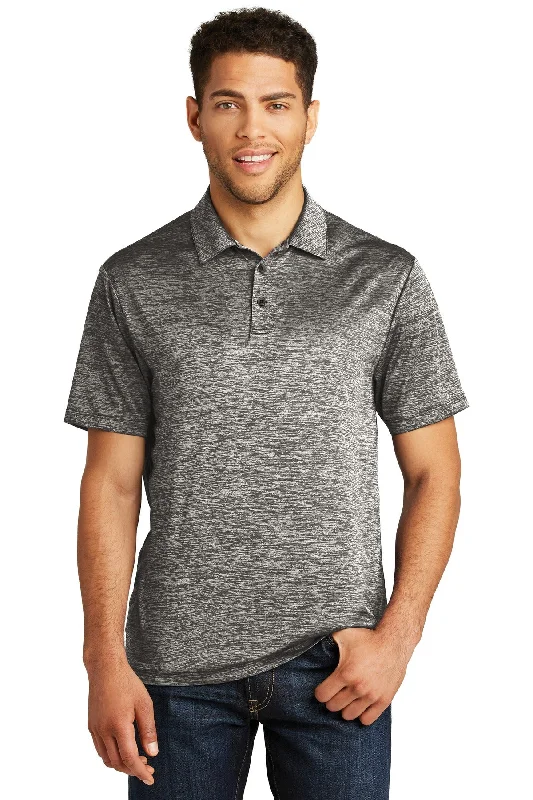 Line Style Sport-Tek PosiCharge Electric Heather Polo. ST590