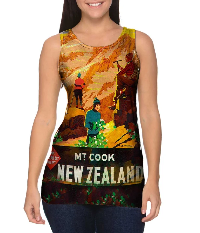 Rock Single T-Shirt New Zealand Mount Cook 037