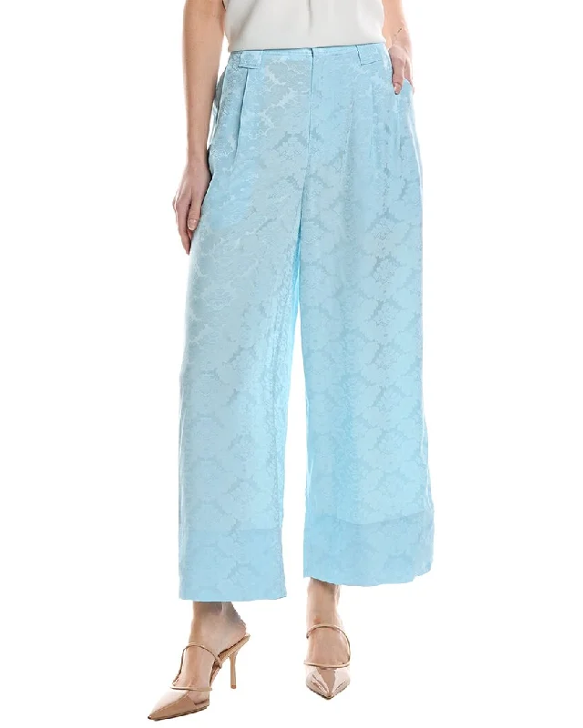 Sports Outdoor Style GANNI Jacquard Cropped Pant