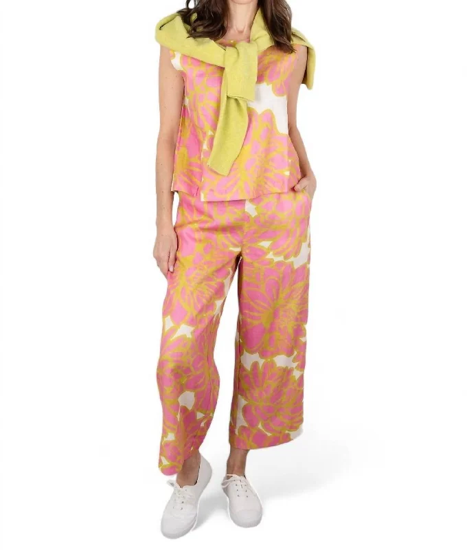 Romantic Chiffon Style Its Only Natural Pant In Full Bloom