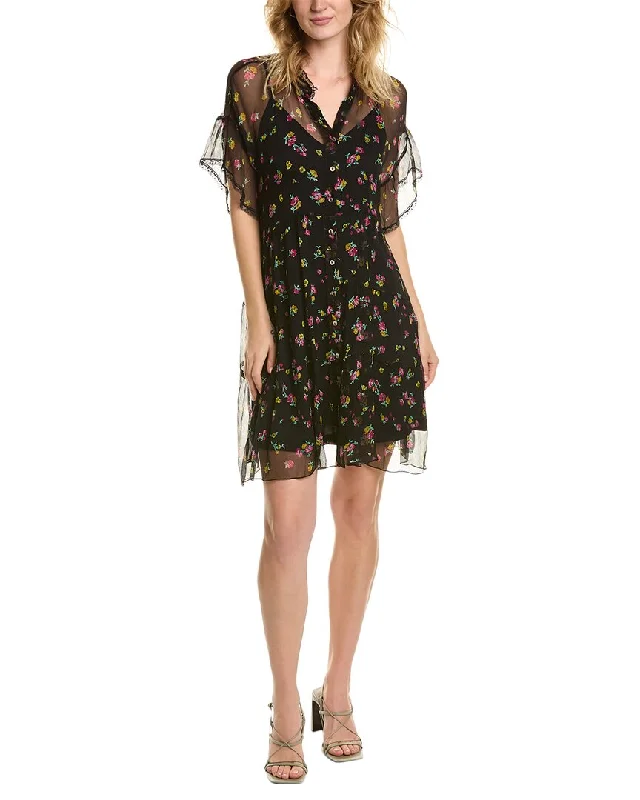 Casual Summer Style Johnny Was Natalia Silk Mini Dress