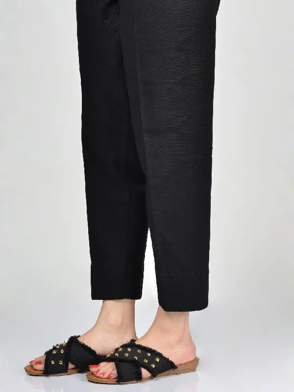 Sports Outdoor Style Straight Trouser-Black