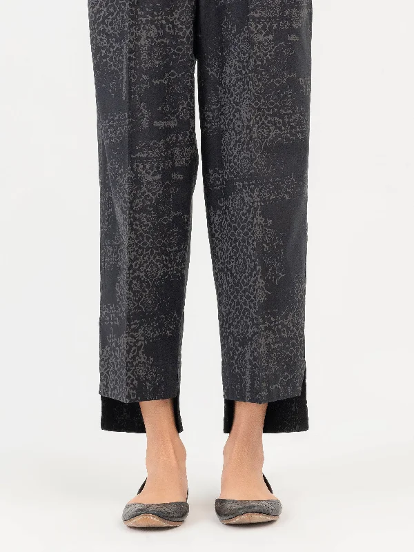 Sports Functional Style Cambric Trouser-Paste Print (Pret)