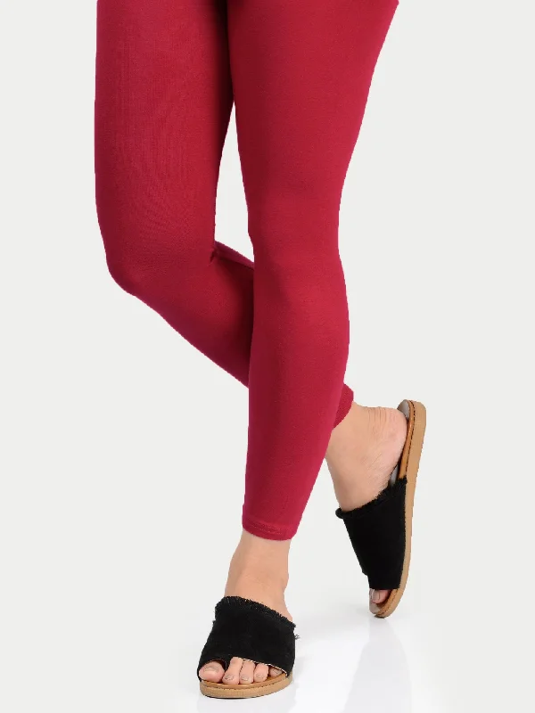 Rock Street Items Basic Tights - Deep Red