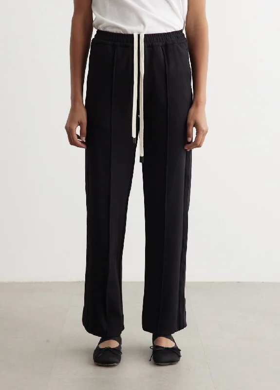 Rock Prints Twill Pinstitch Detail Pants